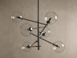 GV Roscoe Brass Globe Light Chandelier - Image 8