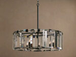 GV Crystal Chandelier Round Brass 30 Inch - Image 12