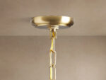 GV Brass Chandelier Lily Round 19 Light - Image 4