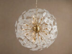GV Brass Chandelier Lily Round 19 Light