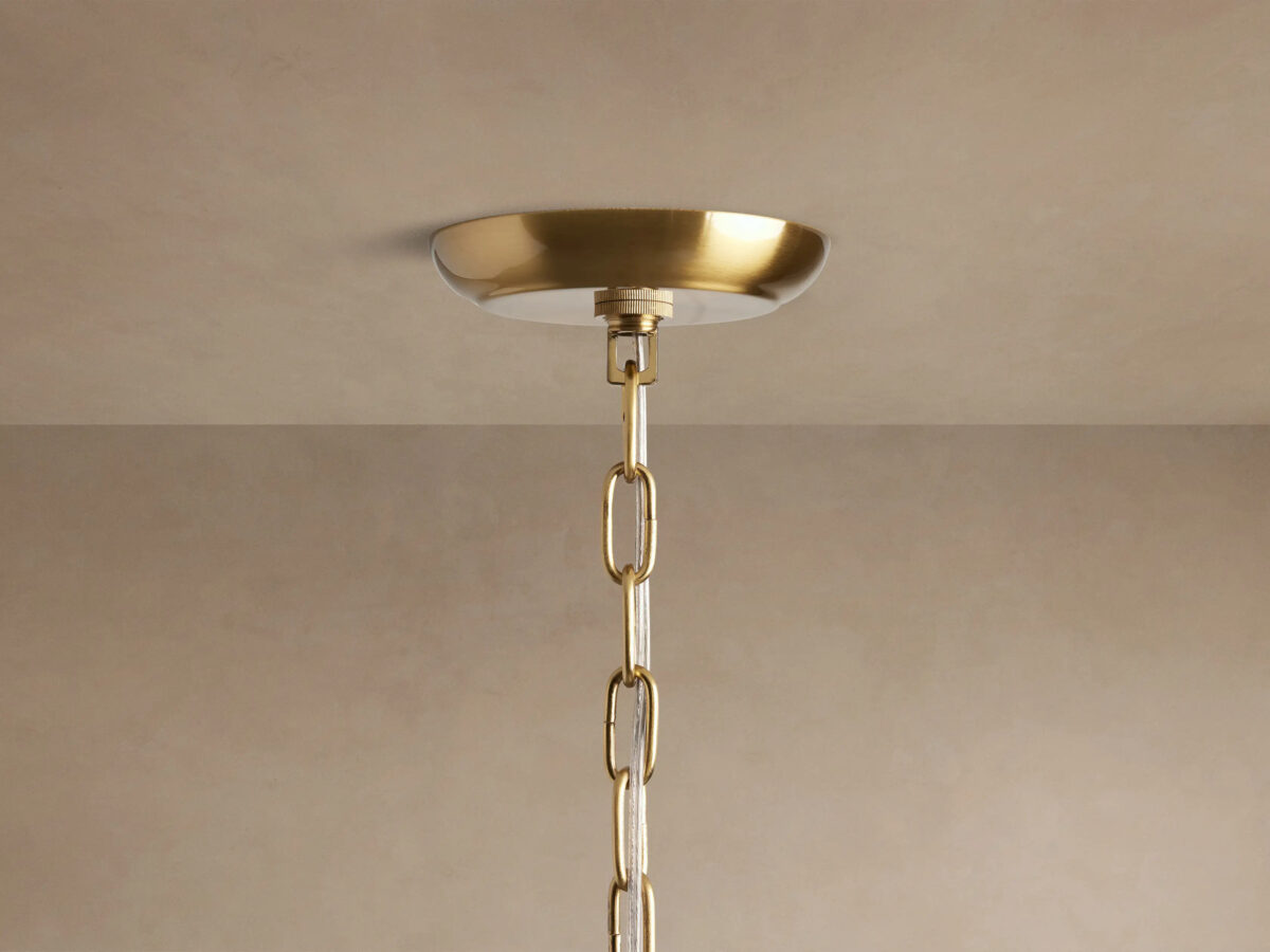 GV Dandelion 43 Inch Round Silver Crystal Chandelier - Image 4