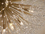 GV Dandelion Round Crystal Chandelier 30 Inch Silver - Image 7