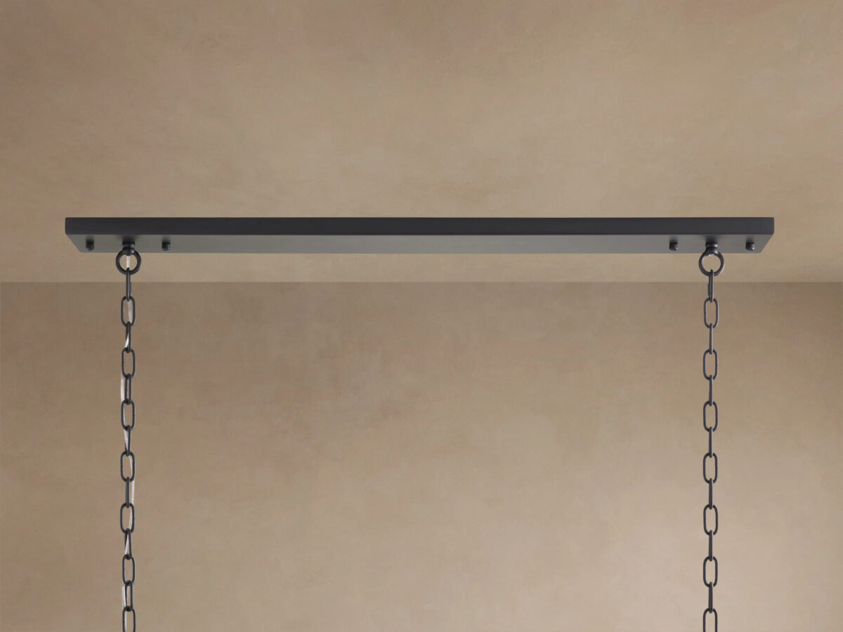 GV Leyland K9 Deco Chandelier 60 Inch Brass - Image 8
