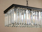 GV Leyland K9 Deco Chandelier 60 Inch Brass - Image 7