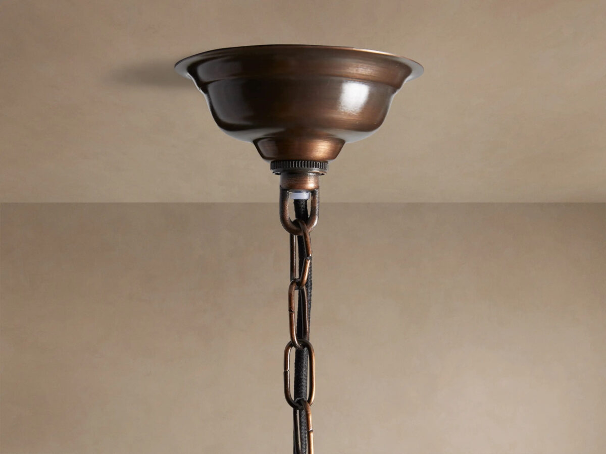 GV Laila Copper Glass Pendant - Image 3