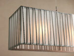 GV Nickel Linear Light Rectangular Chandelier - Image 3