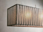 GV Nickel Linear Light Rectangular Chandelier - Image 7