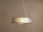 GV Brass Round Light Chandelier