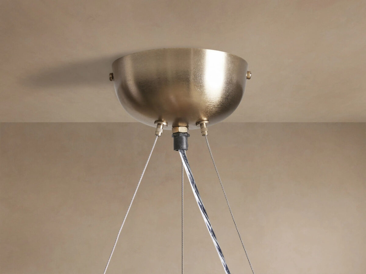 GV Brass Round Light Chandelier - Image 12