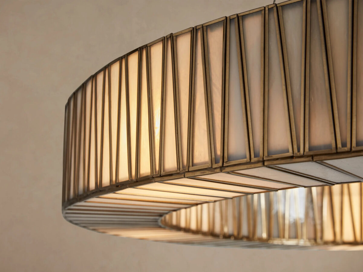 GV Brass Round Light Chandelier - Image 11