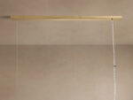 GV Brass Chandelier Rectangular Glass Light - Image 8