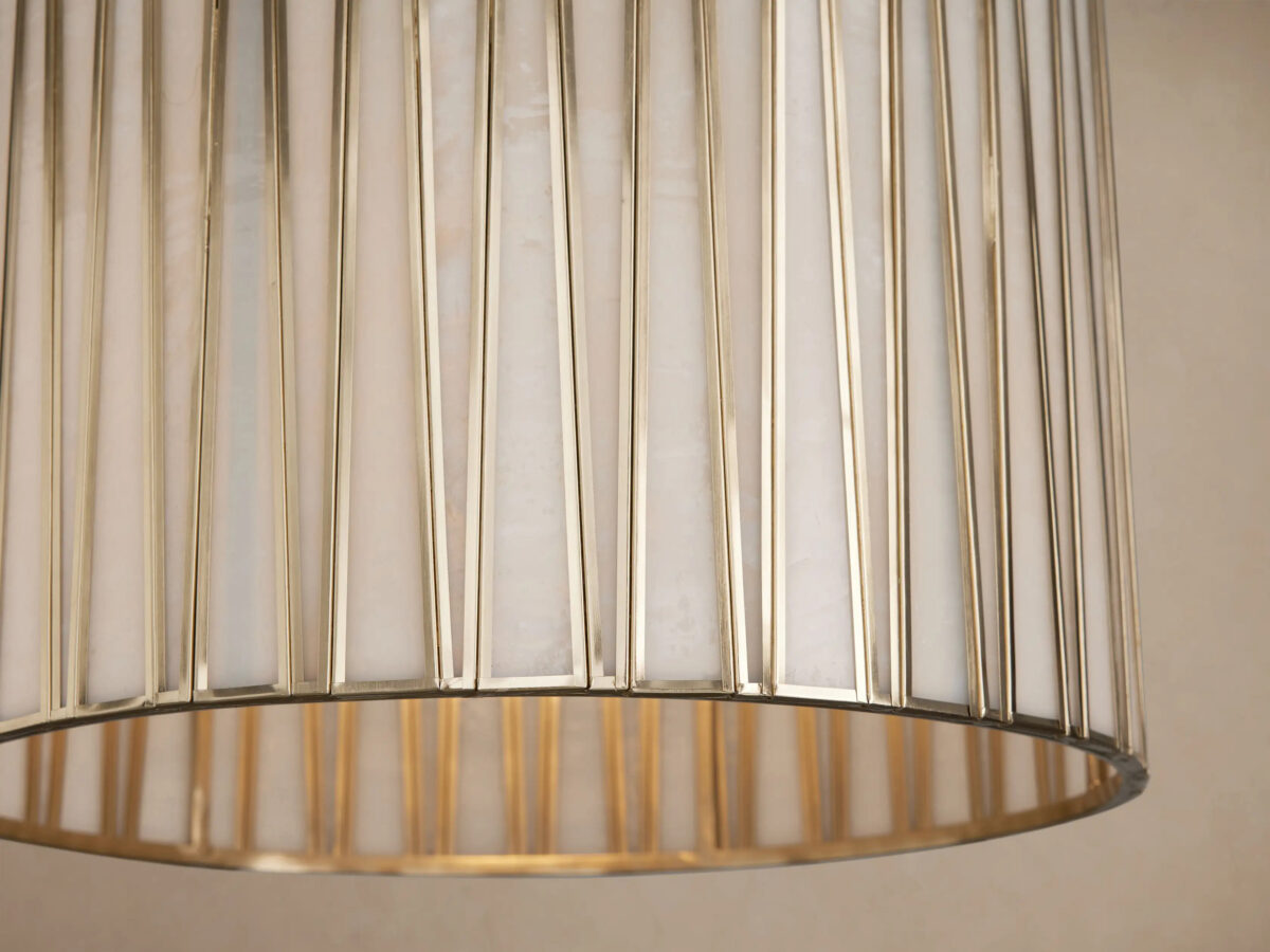 GV Jeunet Brass Modern Pendant Light - Image 3