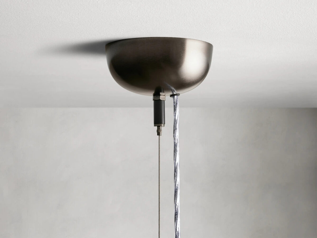 GV Jeunet Nickel Glass Pendant - Image 4
