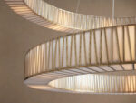 GV Modern Brass Light 2 Tier Round Chandelier - Image 7