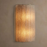 GV Romilly Glass Bead Sconce in Silver