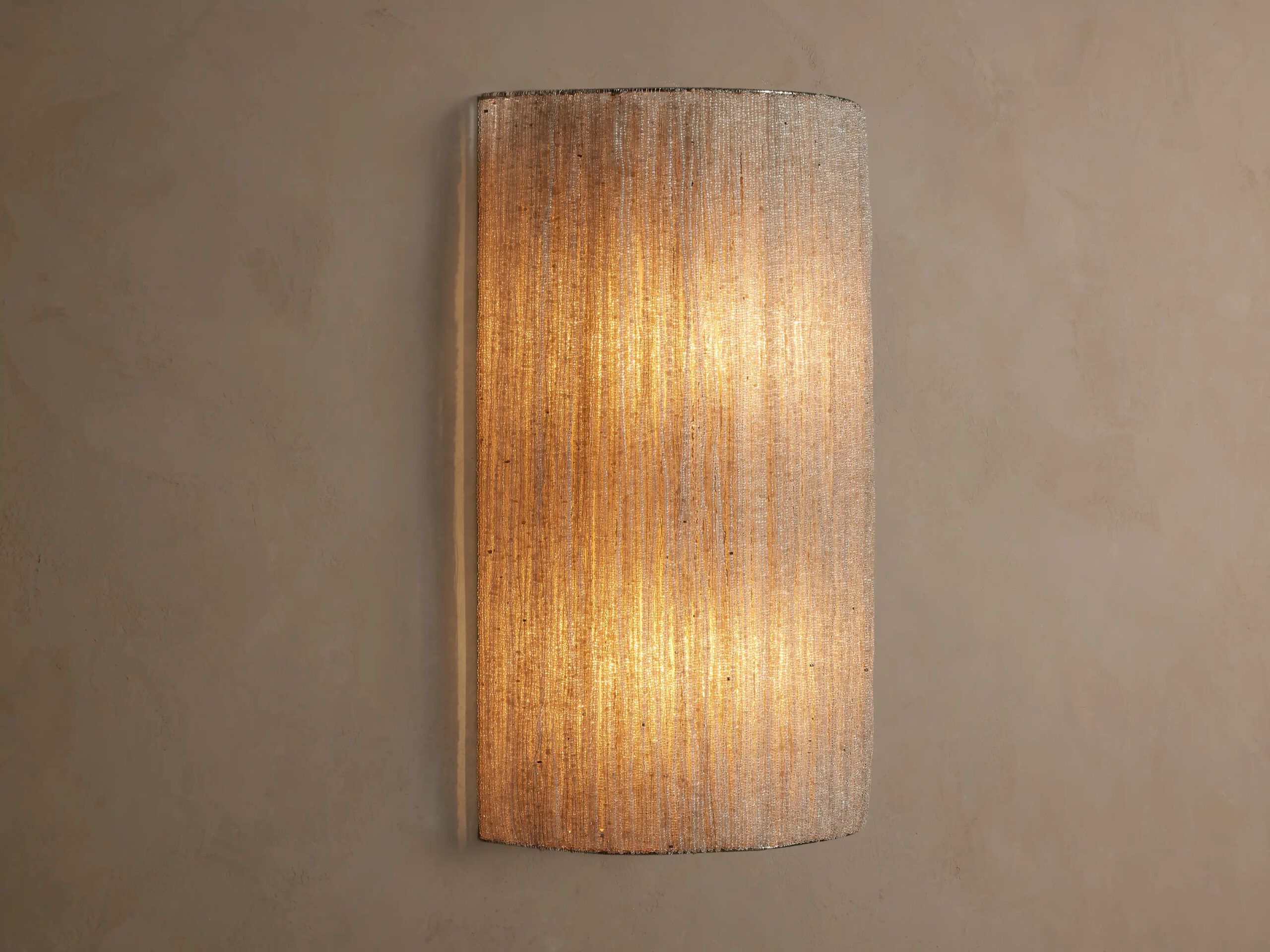 662082H348_VJ260113 GV Romilly Glass Bead Sconce in Silver - Image 1