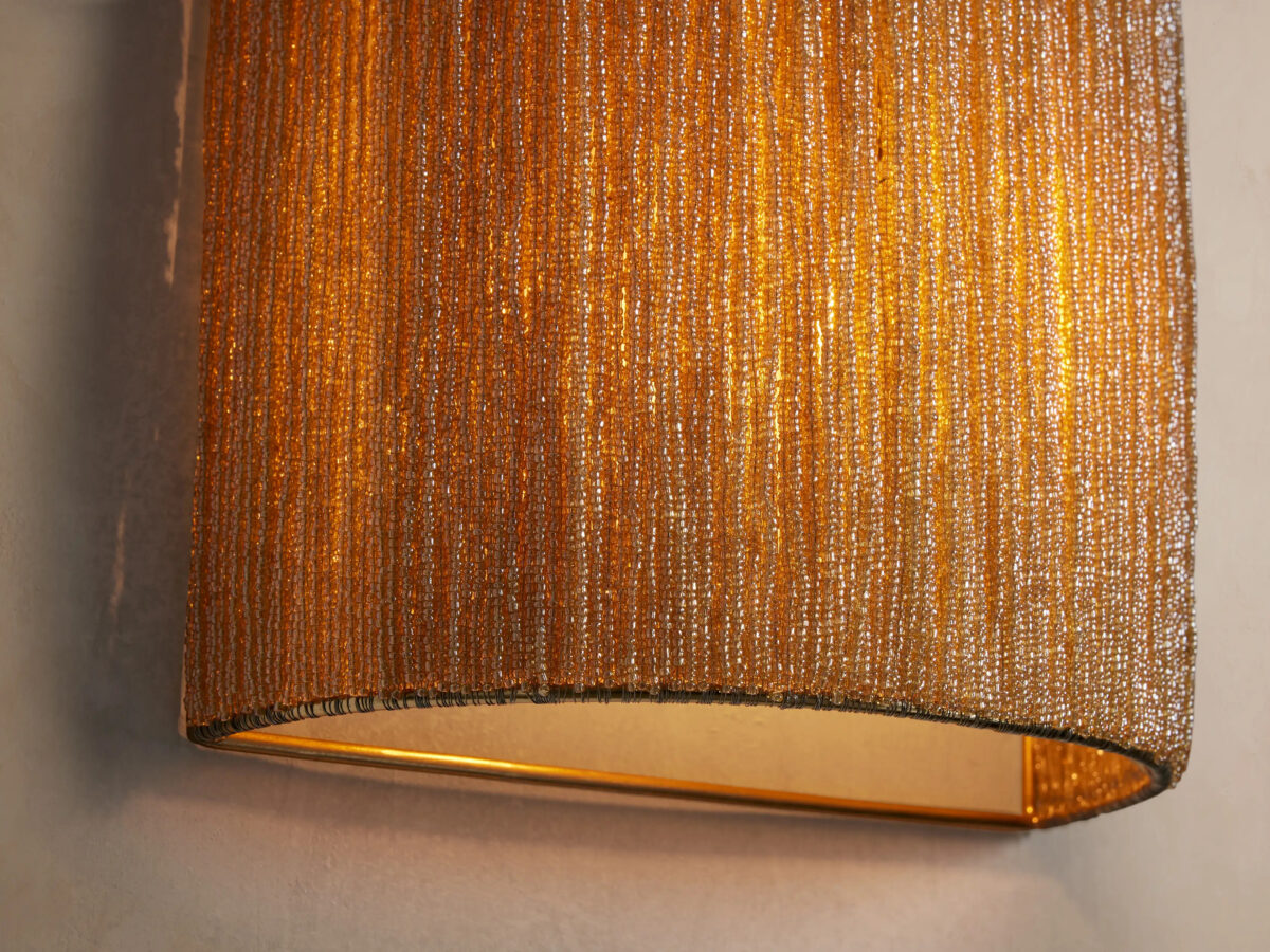 GV Romilly Beaded Glass Sconce - Image 6