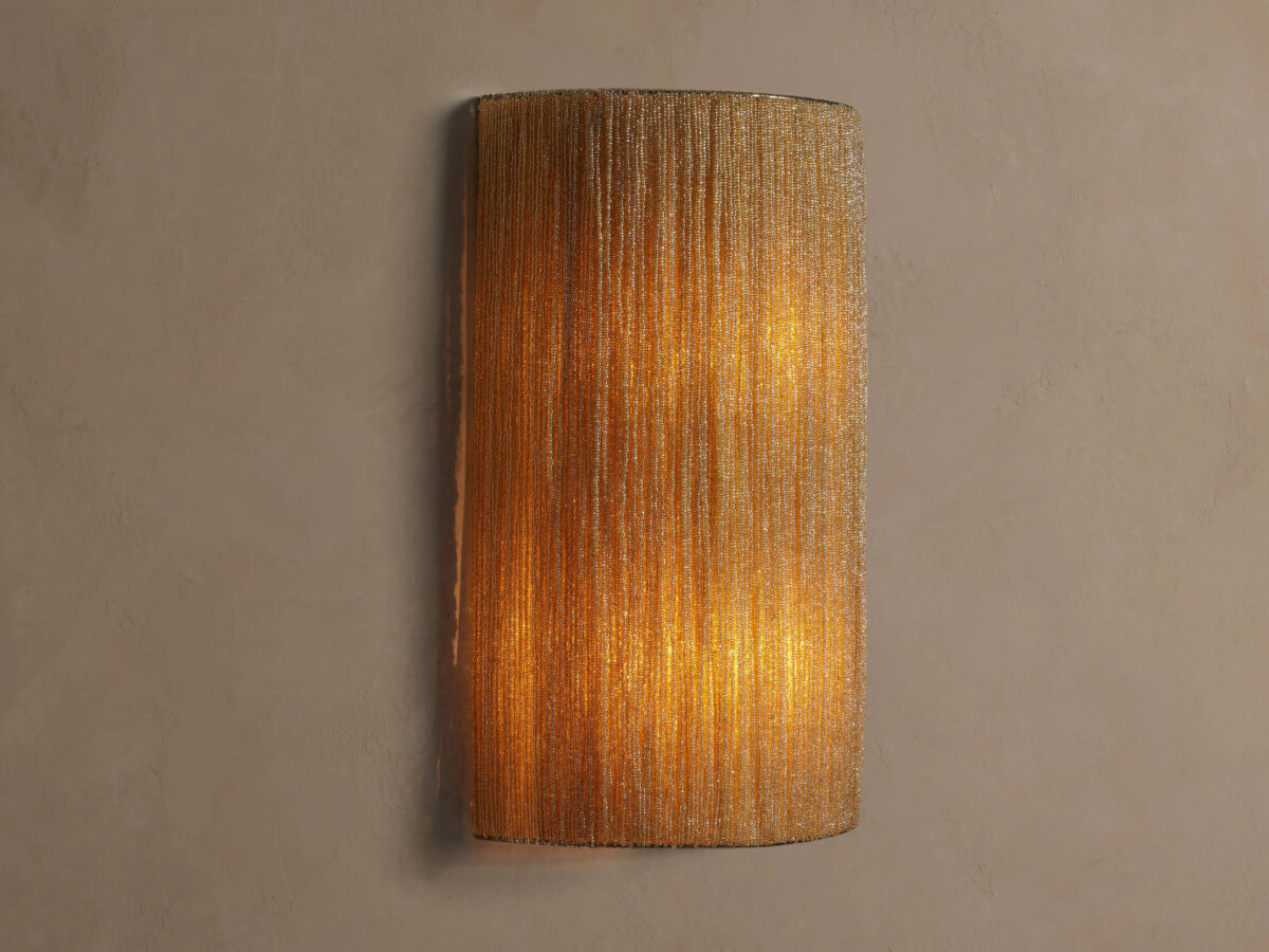 GV Romilly Beaded Glass Sconce - Image 4