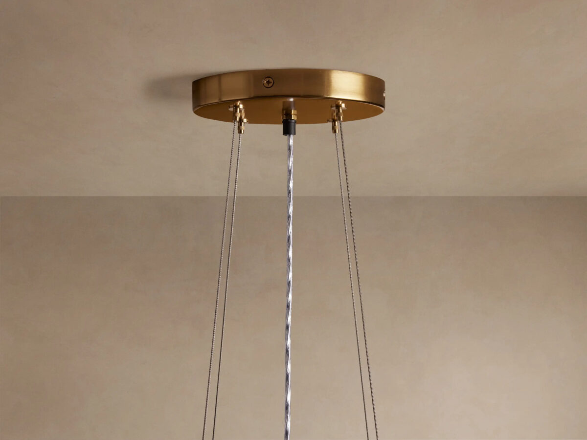 GV Romilly Tiered Glass Light Chandelier - Image 15