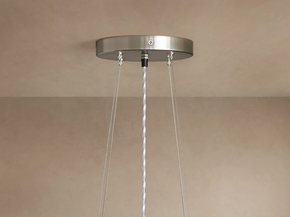GV Romilly Tiered Glass Light Chandelier - Image 10