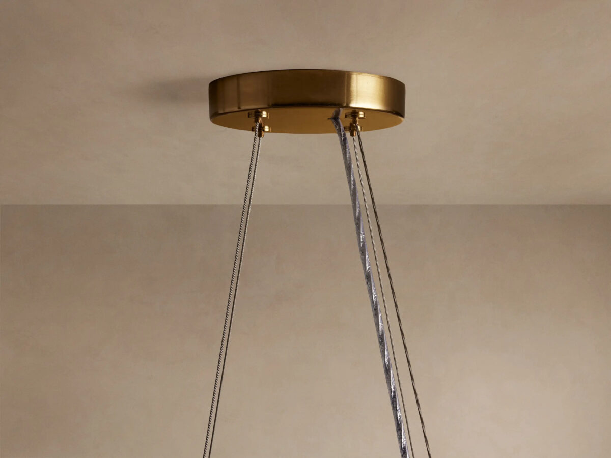 GV Beaded Chandelier Romilly Round Glass Light - Image 12