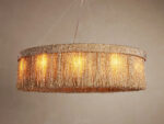 GV Beaded Chandelier Romilly Round Glass Light - Image 7