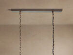 GV Laila 70 Inch Rectangular Copper Chandelier - Image 4