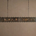 GV Laila 70 Inch Rectangular Copper Chandelier