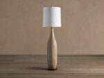 GV Briar Wood Floor Lamp in Natural with Linen Shade - Image 2