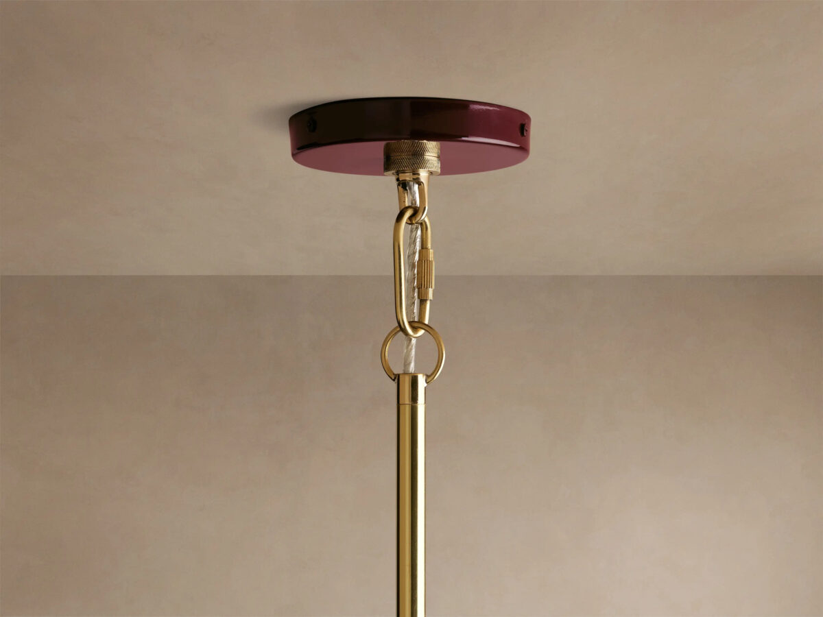 GV Bonham brass dome pendant - Image 28