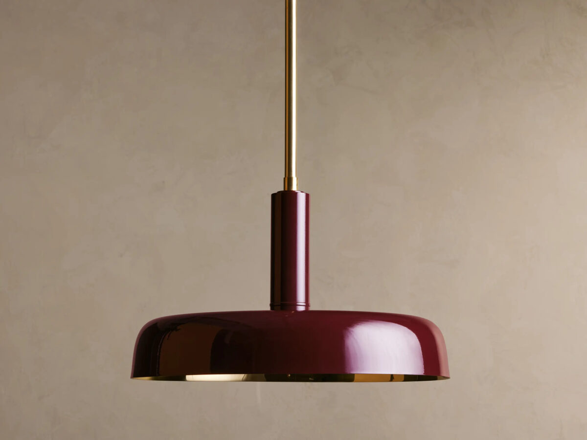 GV Bonham brass dome pendant - Image 26