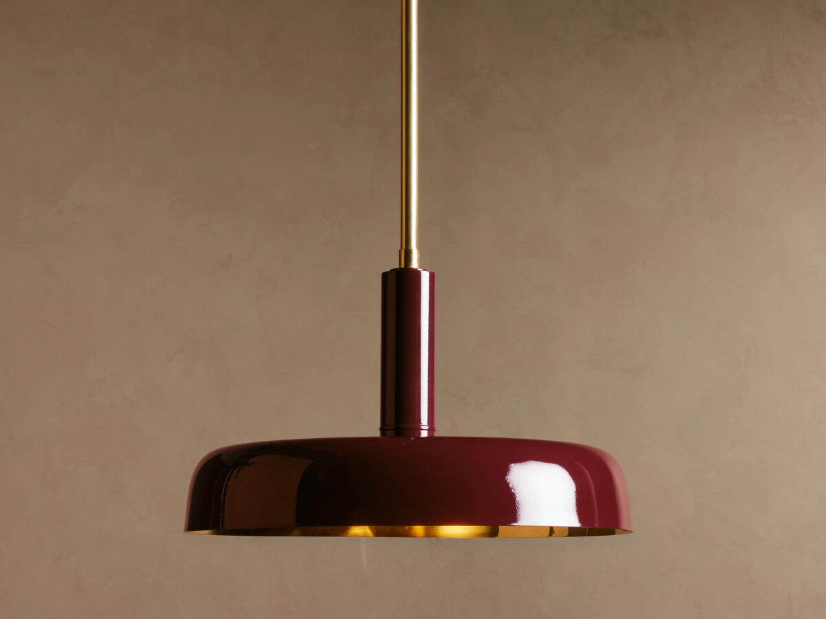 GV Bonham brass dome pendant - Image 25