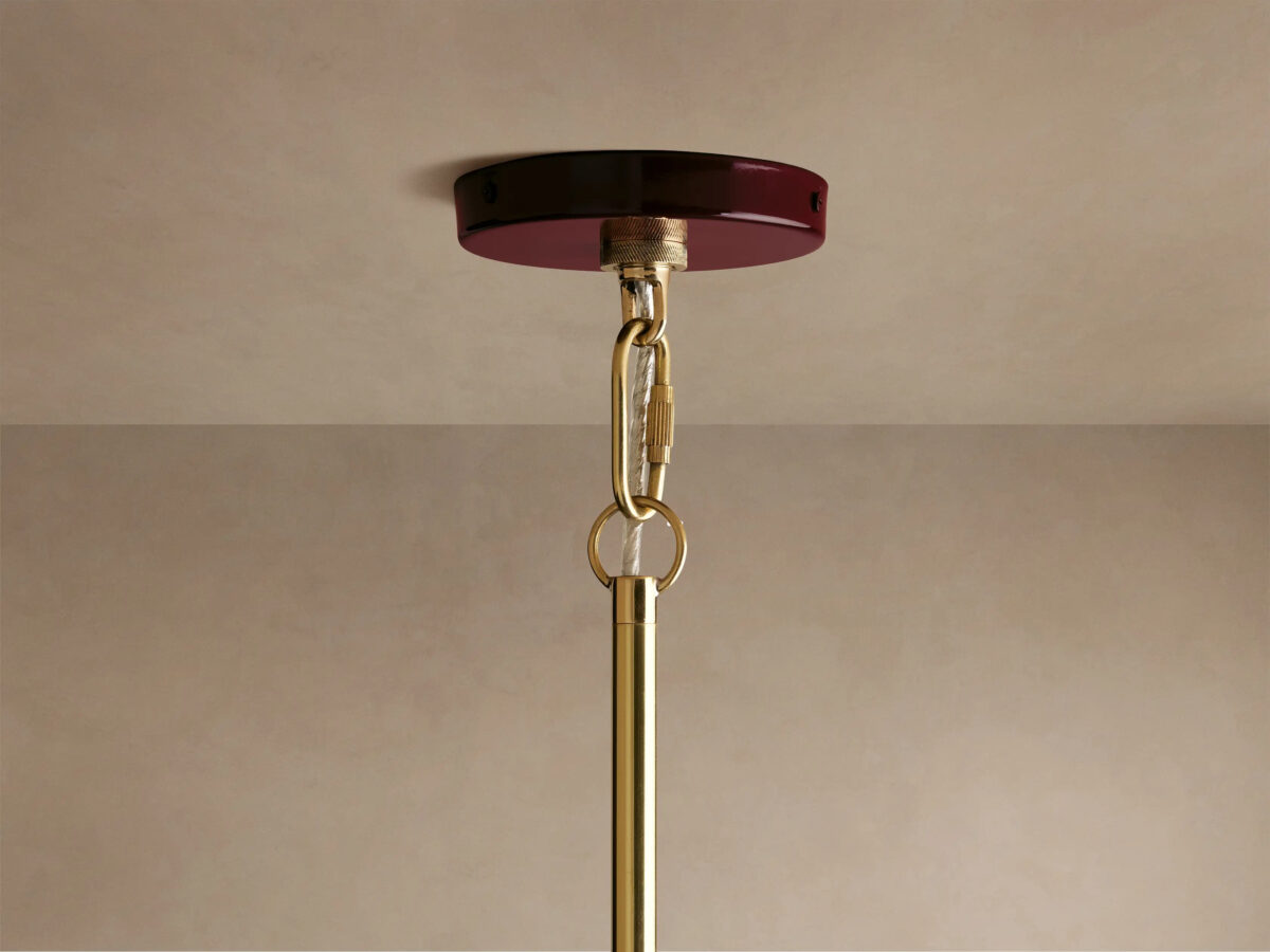 GV Bonham brass dome pendant - Image 32