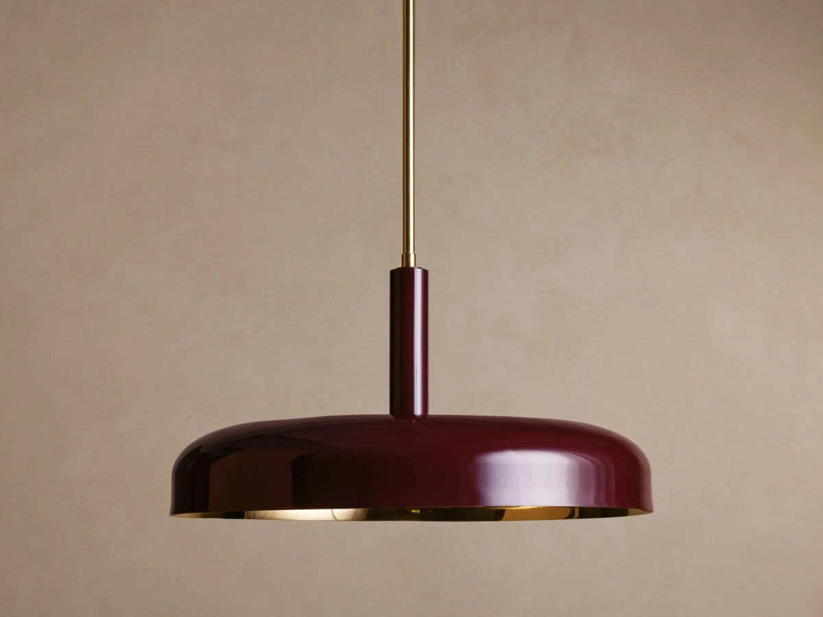 GV Bonham brass dome pendant - Image 30