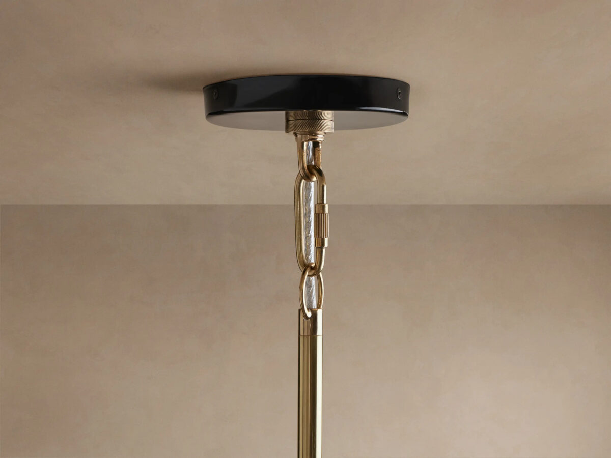 GV Bonham brass dome pendant - Image 20