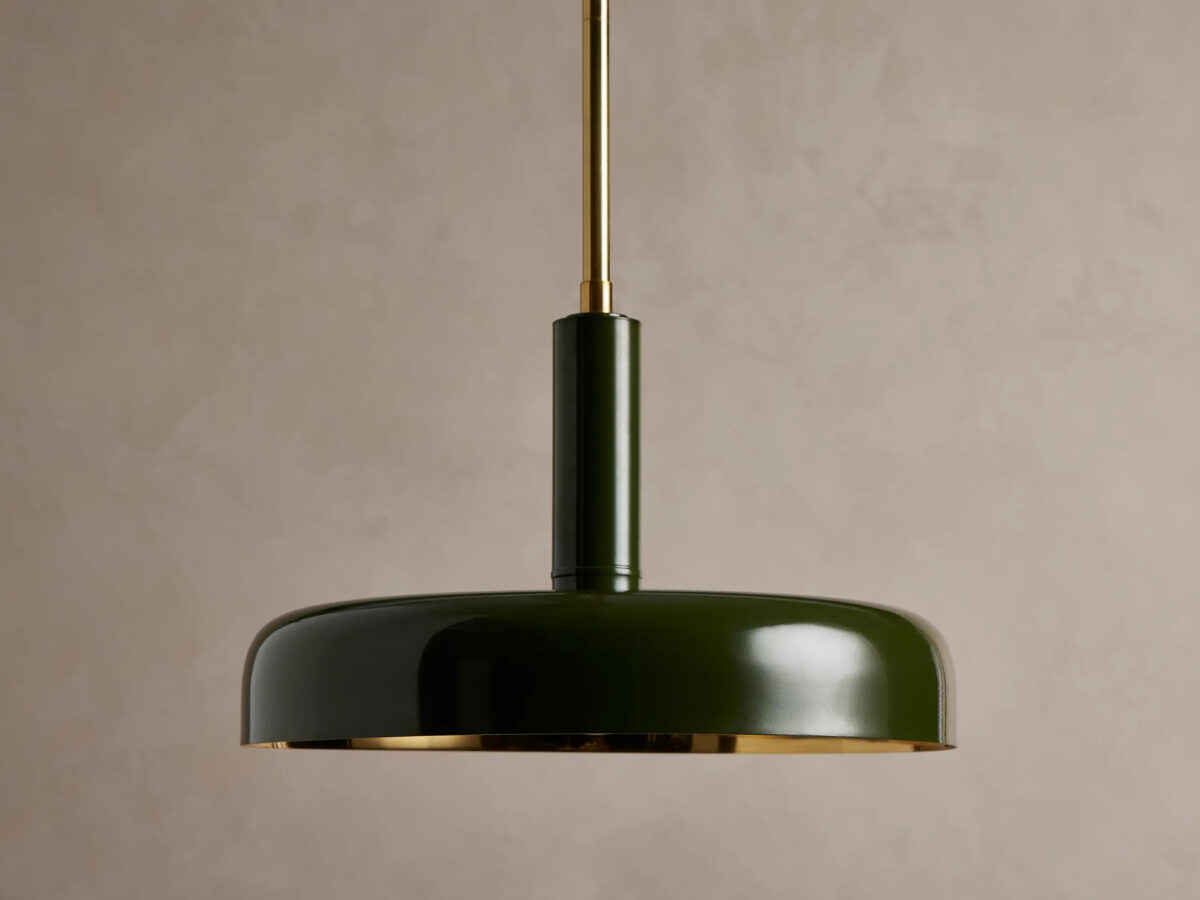 GV Bonham brass dome pendant - Image 2