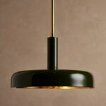 GV Bonham brass dome pendant