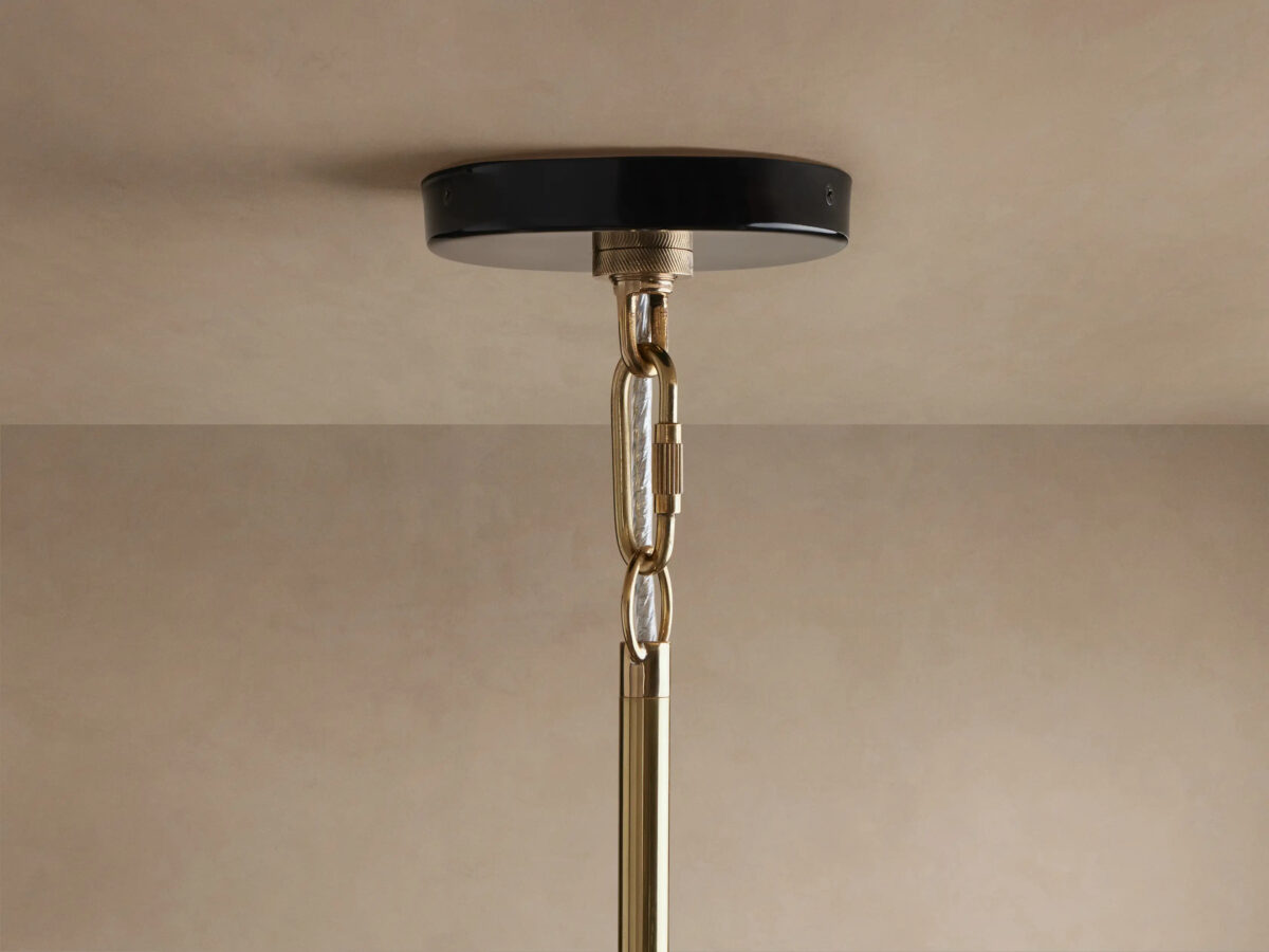 GV Bonham brass dome pendant - Image 24