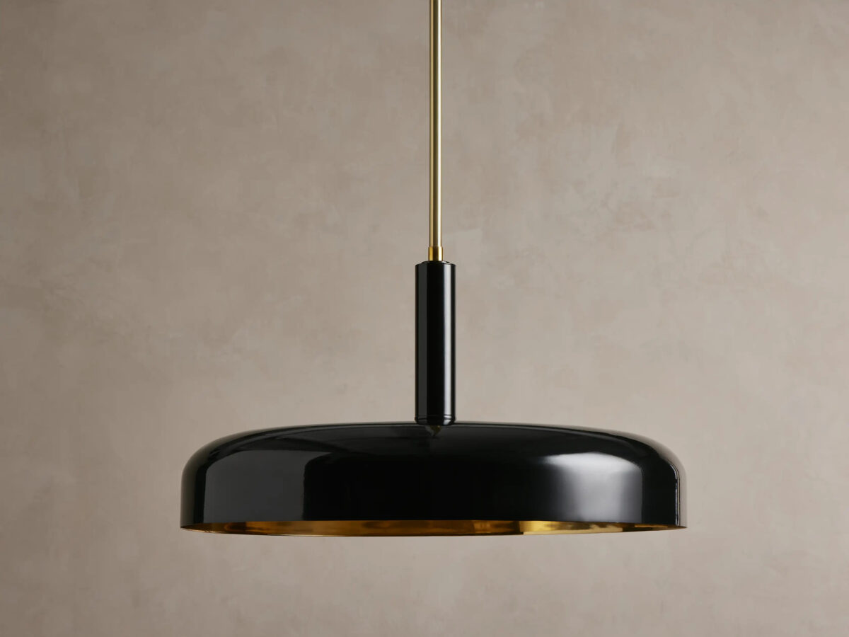 GV Bonham brass dome pendant - Image 22