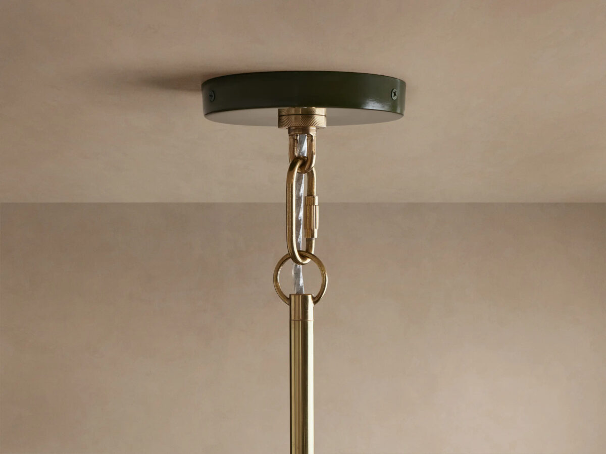 GV Bonham brass dome pendant - Image 8