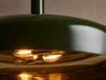 GV Bonham brass dome pendant - Image 7