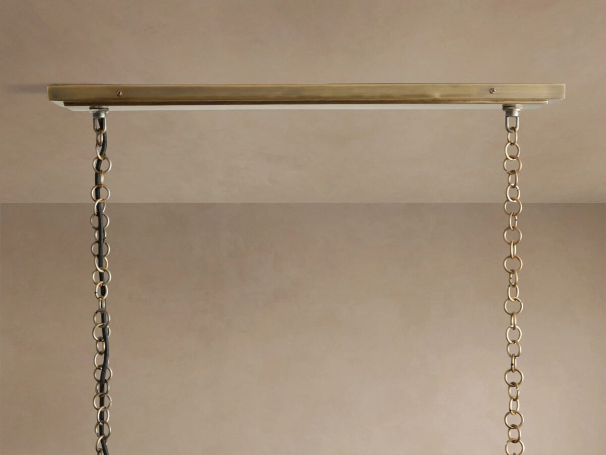 GV Holt 43 Inch Linear Iron Light Chandelier - Image 4