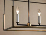 GV Holt 43 Inch Linear Iron Light Chandelier - Image 3