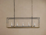 GV Holt 43 Inch Linear Iron Light Chandelier - Image 2