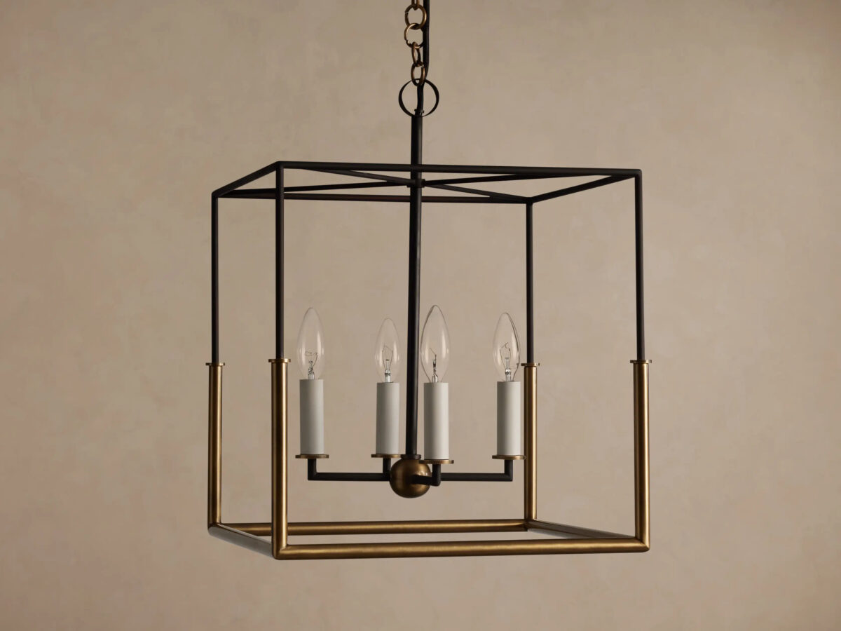 GV Holt Iron Square Pendant - Image 2