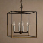 GV Holt Iron Square Pendant