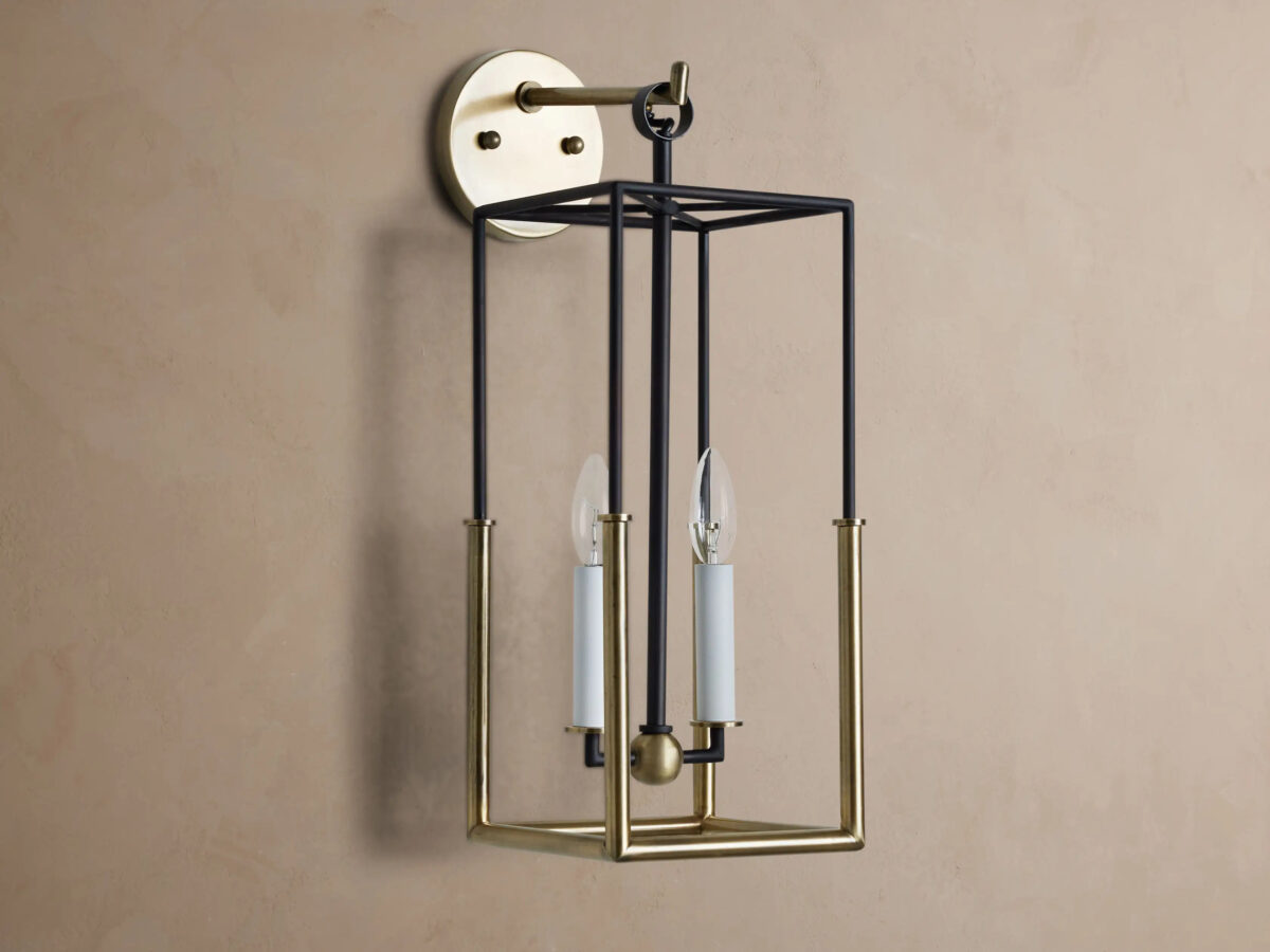 GV Holt Iron Lantern Sconce - Image 2