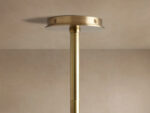GV Randall Modern Leather Light Two Globe Pendant - Image 4