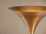 GV Brass Tulip Lamp Tultz Burnished Iron Floor Lamp - Image 2