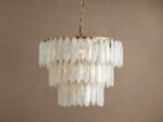 GV Glam Glass Light Round Chandelier - Image 6